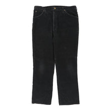  Vintage black Lee Cord Trousers - mens 38" waist