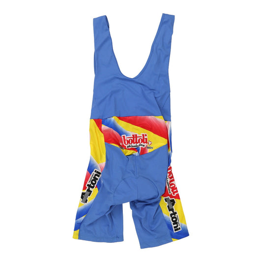 Vintage Cycling Unbranded Leotard - 3XL Blue Polyester Blend
