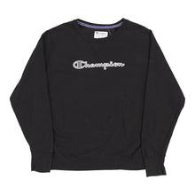  Vintage black Champion Sweatshirt - mens x-large
