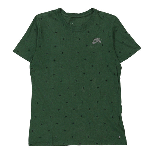 Vintage Nike T-Shirt - Medium Green Cotton