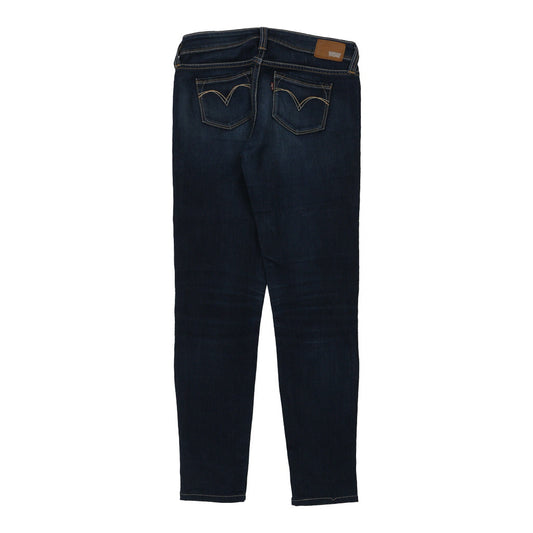 Vintage Levis Skinny Jeans - 28W UK 6 Dark Wash Cotton