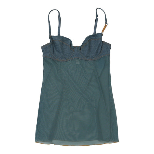 Vintage blue Diesel Slip Dress - womens medium