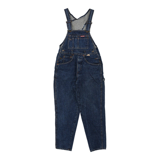 Vintage Americanino Dungarees - 28W UK 8 Blue Cotton