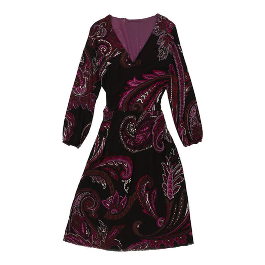 Vintage Unbranded Dress - Small Purple Viscose