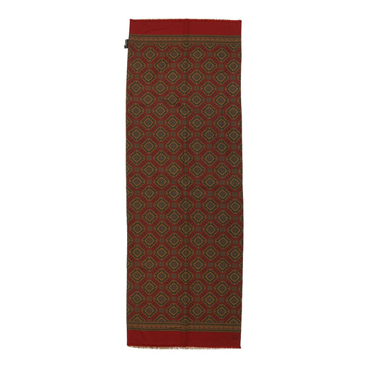 Vintage Dunhill Scarf - No Size Brown Silk Blend