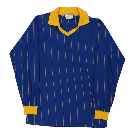 Vintage blue 1980's Goalkeeper Fiorenzo Sport Football Shirt - mens medium