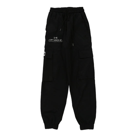 Vintage black Unbranded Cargo Trousers - womens x-small