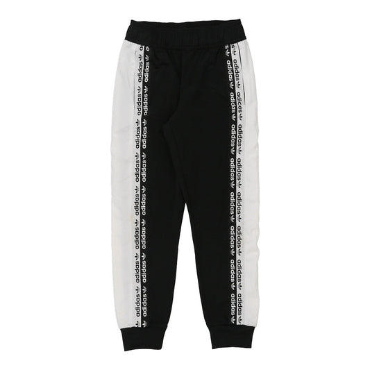 Vintage Age 9-10 Adidas Tracksuit - Small Black Polyester