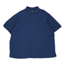  Campia Short Sleeve Shirt - 2XL Navy Rayon Blend short sleeve shirt Campia   