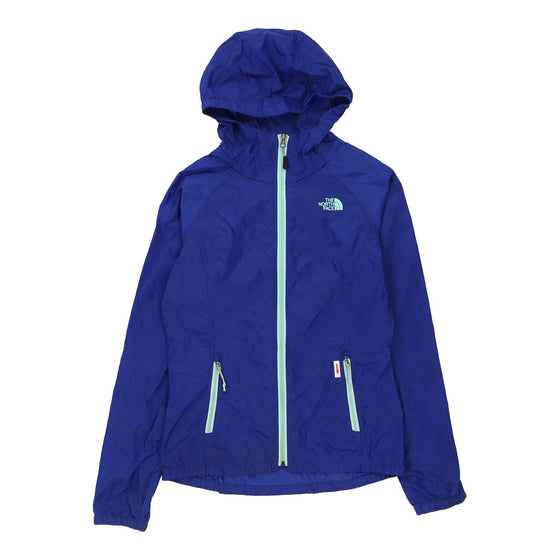 The North Face Jacket - XS Blue Nylon - Thrifted.com