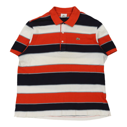 Vintage multicoloured Lacoste Polo Shirt - mens xx-large