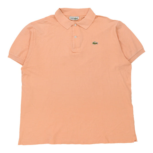 Vintage orange Lacoste Polo Shirt - mens xx-large