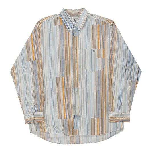 Vintage multicoloured Lacoste Shirt - mens medium