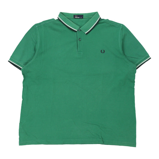 Vintage green Fred Perry Polo Shirt - mens xxx-large