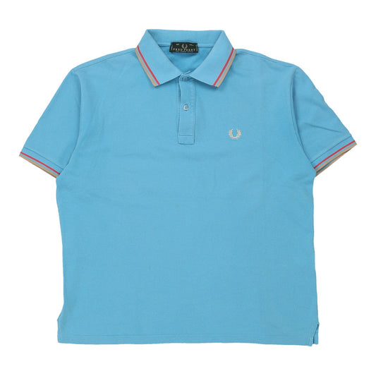 Vintage blue Fred Perry Polo Shirt - mens x-large