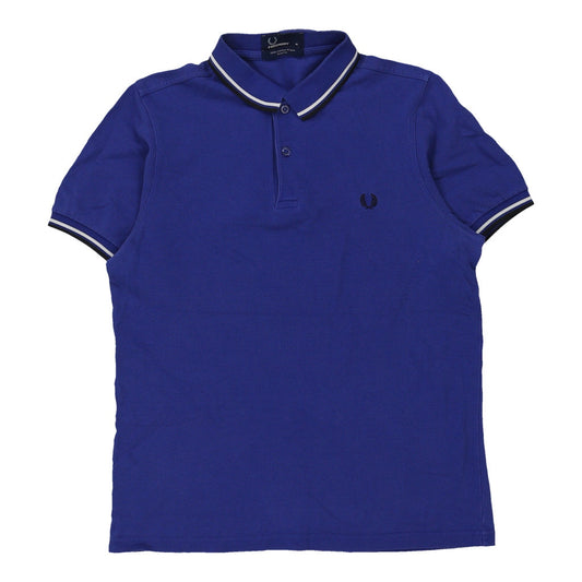 Vintage blue Fred Perry Polo Shirt - mens medium