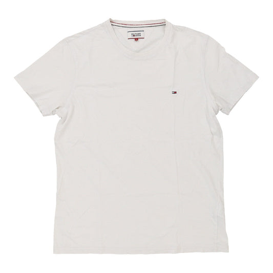Vintage white Tommy Jeans T-Shirt - mens large