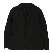  Conbipel Blazer - Large Black Wool Blend - Thrifted.com