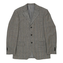  Luca Palazzi Blazer - Large Grey Merino Wool - Thrifted.com