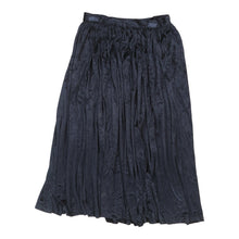  Vintage navy Unbranded Pleated Skirt - womens 27" waist