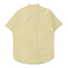 Vintage yellow Tommy Hilfiger Short Sleeve Shirt - mens large