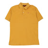Kappa Polo Shirt - Large Orange Cotton
