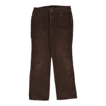  Vintage brown Calvin Klein Jeans Cord Trousers - womens 32" waist