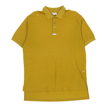  Vintage yellow Adidas Polo Shirt - mens x-large