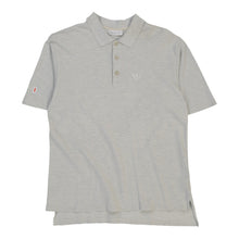  Vintage grey Adidas Polo Shirt - mens medium