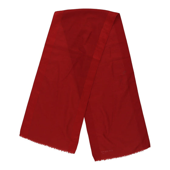 Vintage red J. D'Ormont Paris Scarf - womens no size