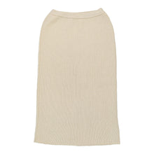  Vintage beige Onyx Cord Skirt - womens 30" waist