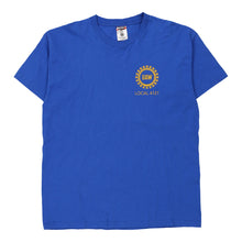  Vintage blue UAW Union Made T-Shirt - mens x-large