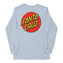  Vintage blue Santa Cruz Long Sleeve T-Shirt - mens small