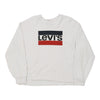 Vintage white Levis Sweater Vest - mens small