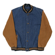  Vintage blue Fourcast Varsity Jacket - mens medium