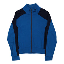  Vintage blue Euro Acril Zip Up - mens small