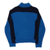 Vintage blue Euro Acril Zip Up - mens small