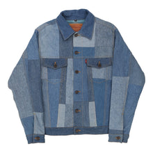  Vintage blue Rework Levis Denim Jacket - mens medium