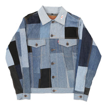  Vintage blue Rework Levis Denim Jacket - mens small