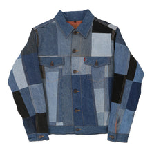  Vintage blue Rework Levis Denim Jacket - mens medium