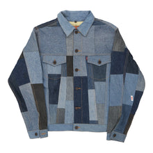  Vintage blue Rework Levis Denim Jacket - mens large