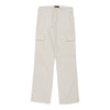 Vintage white Take Two Cargo Trousers - womens 28" waist