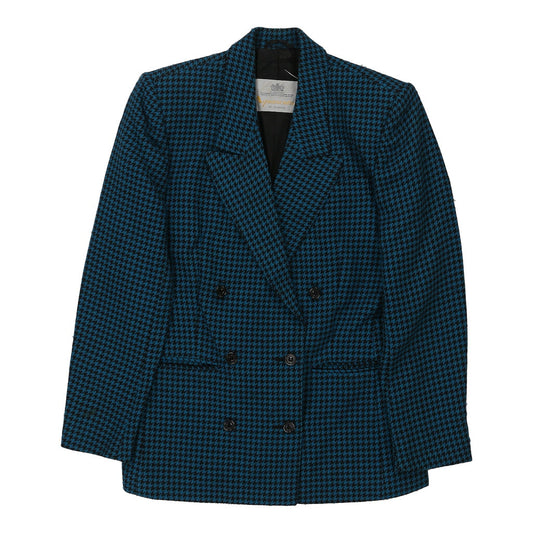 Vintage Aquascutum Blazer - Small Blue Wool