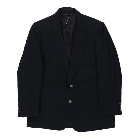 Vintage Christian Dior Blazer - Medium Navy Wool