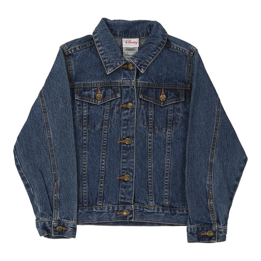 Vintage Age 6-7 Disney Denim Jacket - Small Blue Cotton