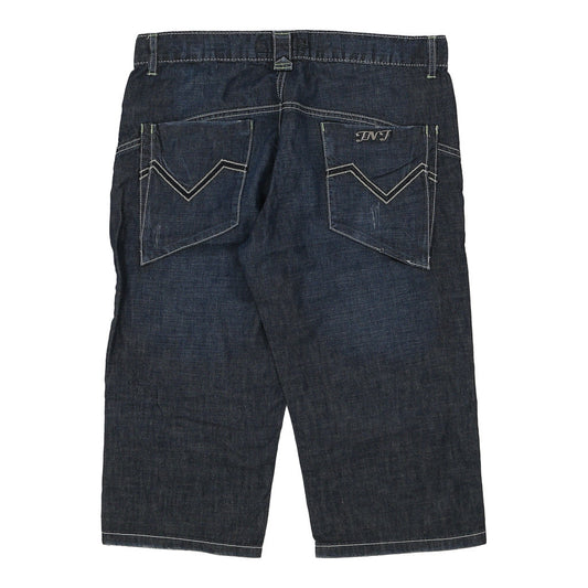 Vintage dark wash Unbranded Denim Shorts - womens 32" waist