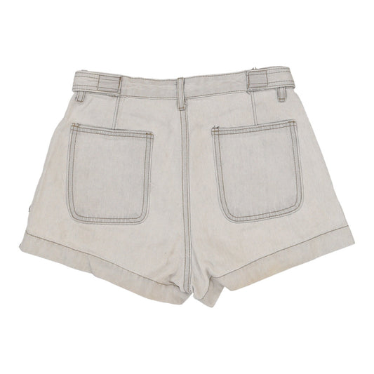 Vintage grey Unbranded Denim Shorts - womens 28" waist