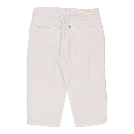 Vintage white Unbranded Shorts - womens medium