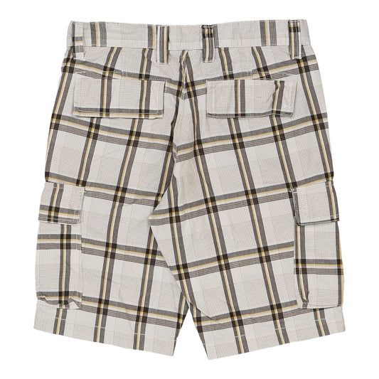 Vintage white Guy Cargo Shorts - mens 32" waist