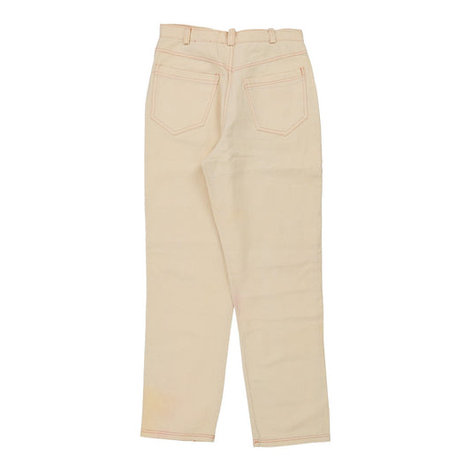 Vintage beige Unbranded Trousers - womens 26" waist